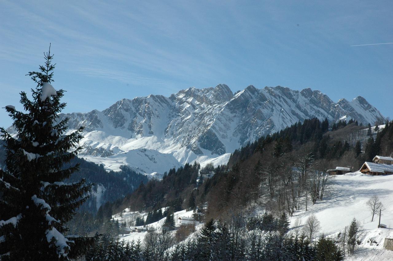 Hotel Flor'Alpes La Giettaz Exteriér fotografie